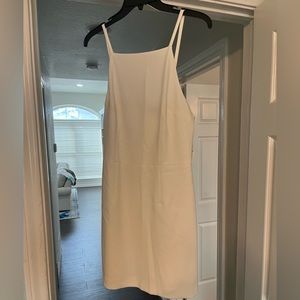 NWT FRENCH CONNECTION WHISPER DRESS WHITE SIZE 8